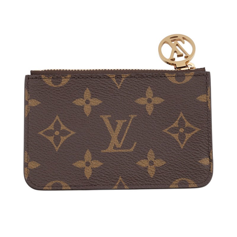 ルイヴィトン カードケース モノグラム ポルトカルト・ロミー M81880 LOUIS VUITTON ブラウン 小銭入れ