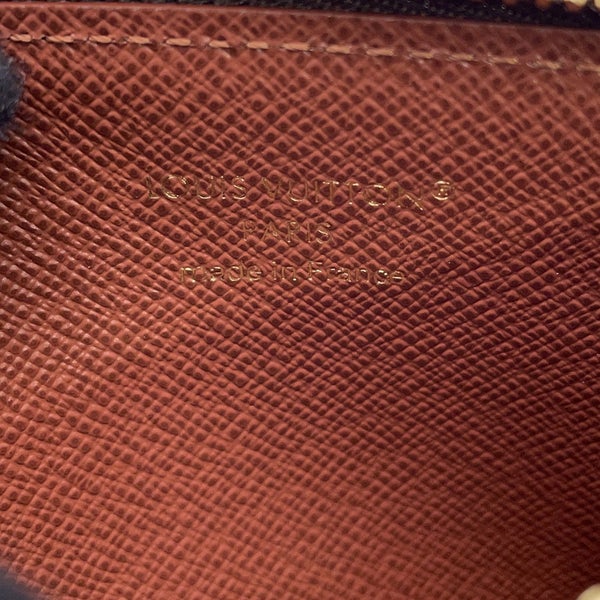 ルイヴィトン カードケース モノグラム ポルトカルト・ロミー M81880 LOUIS VUITTON ブラウン 小銭入れ