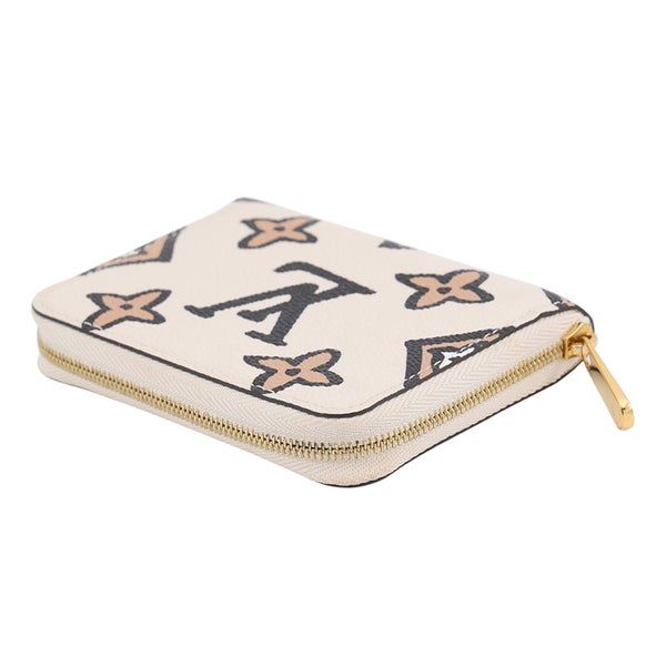 ルイヴィトン コインケース モノグラム/ワイルド・アット・ハート ジッピー・コインパース M80677 LOUIS VUITTON 小銭入れ 白