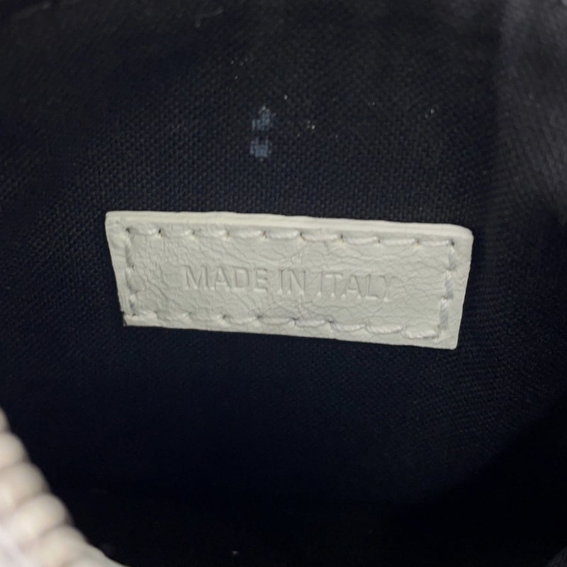 バレンシアガ コインケース ルカゴール グラフィティ Le Cagole 776769 BALENCIAGA 小銭入れ 黒 白 セール品