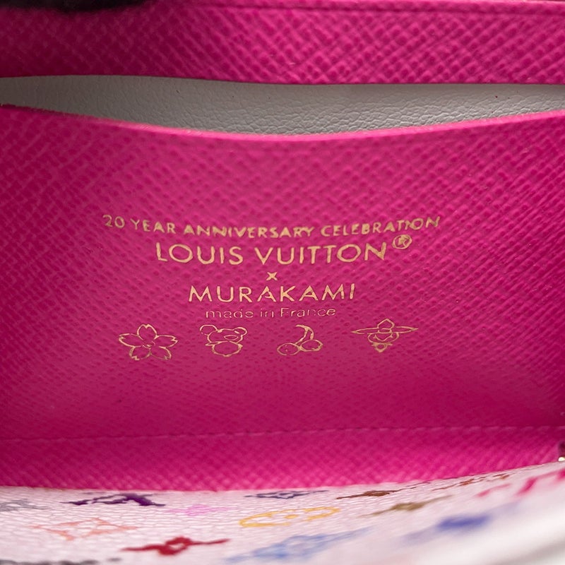 ルイヴィトン コインケース エピ LV × TM ジッピー・コイン パース M14144 LOUIS VUITTON 小銭入れ 村上隆コラボ