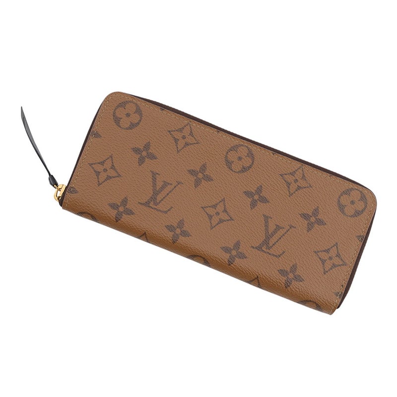 ルイヴィトン 長財布 モノグラム・リバース ポルトフォイユ・クレマンス M82336 LOUIS VUITTON 黒