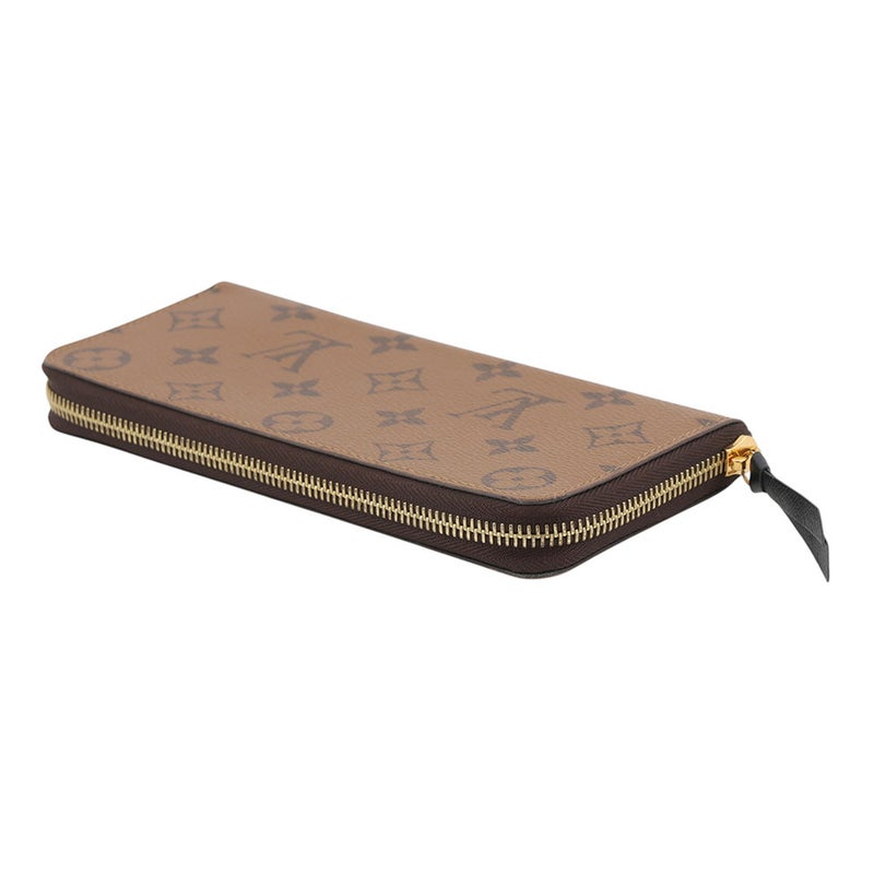 ルイヴィトン 長財布 モノグラム・リバース ポルトフォイユ・クレマンス M82336 LOUIS VUITTON 黒