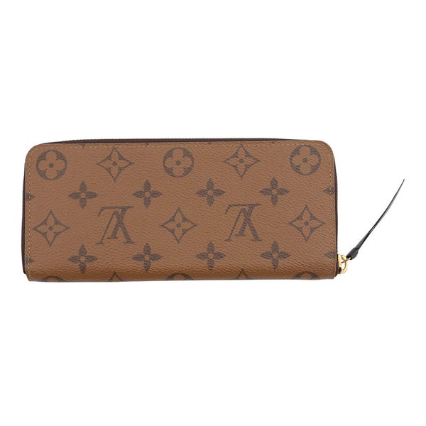 ルイヴィトン 長財布 モノグラム・リバース ポルトフォイユ・クレマンス M82336 LOUIS VUITTON 黒
