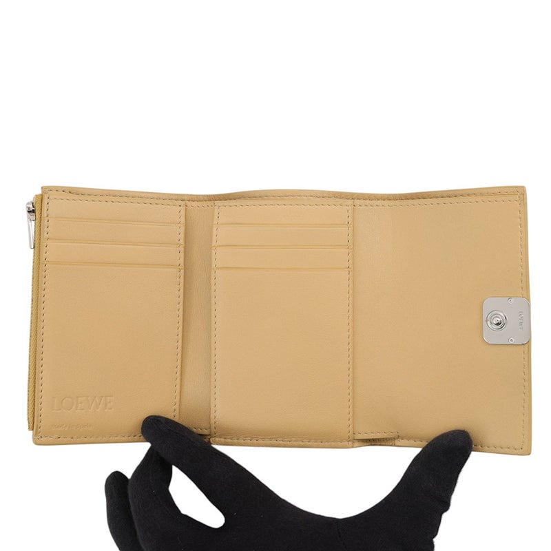 ロエベ 三つ折り財布 アナグラム バーティカル ウォレット C821S33X01 LOEWE 財布