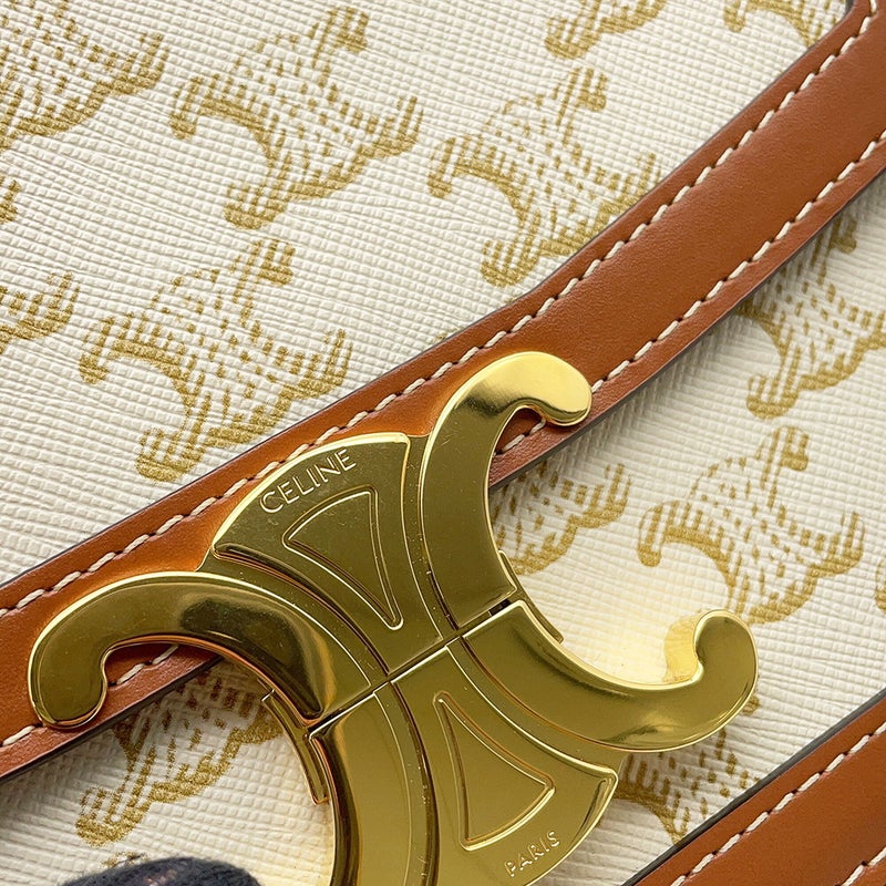 セリーヌ ショルダーバッグ ティーントリオンフ キャンバス レザー 188882 CELINE バッグ