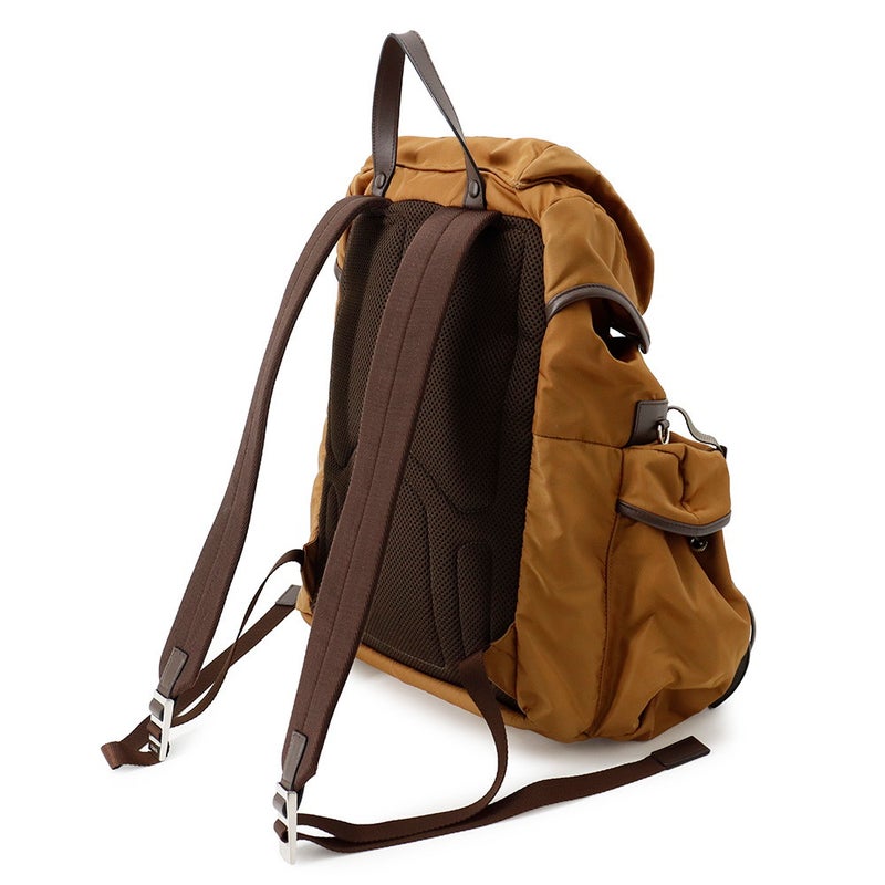 プラダ リュック トライアングルロゴ ナイロン/レザー 2VZ117 PRADA バッグ バックパック