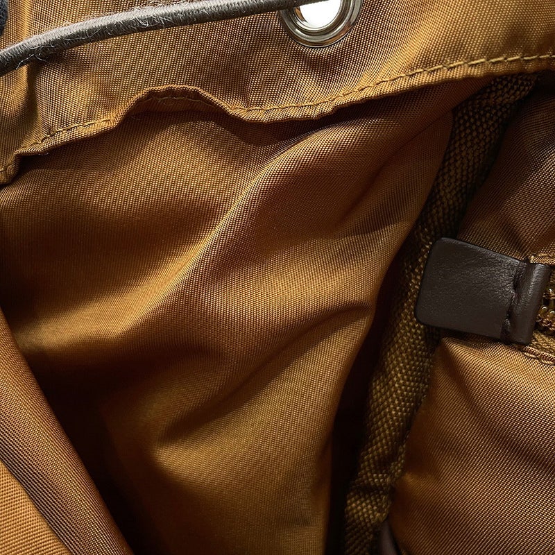 プラダ リュック トライアングルロゴ ナイロン/レザー 2VZ117 PRADA バッグ バックパック