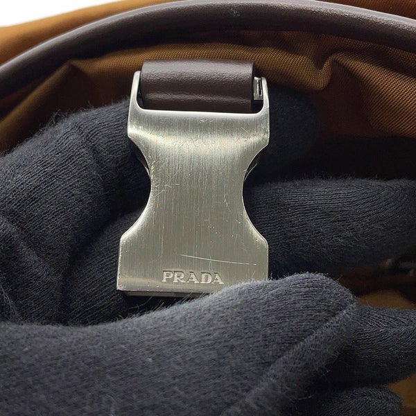 プラダ リュック トライアングルロゴ ナイロン/レザー 2VZ117 PRADA バッグ バックパック
