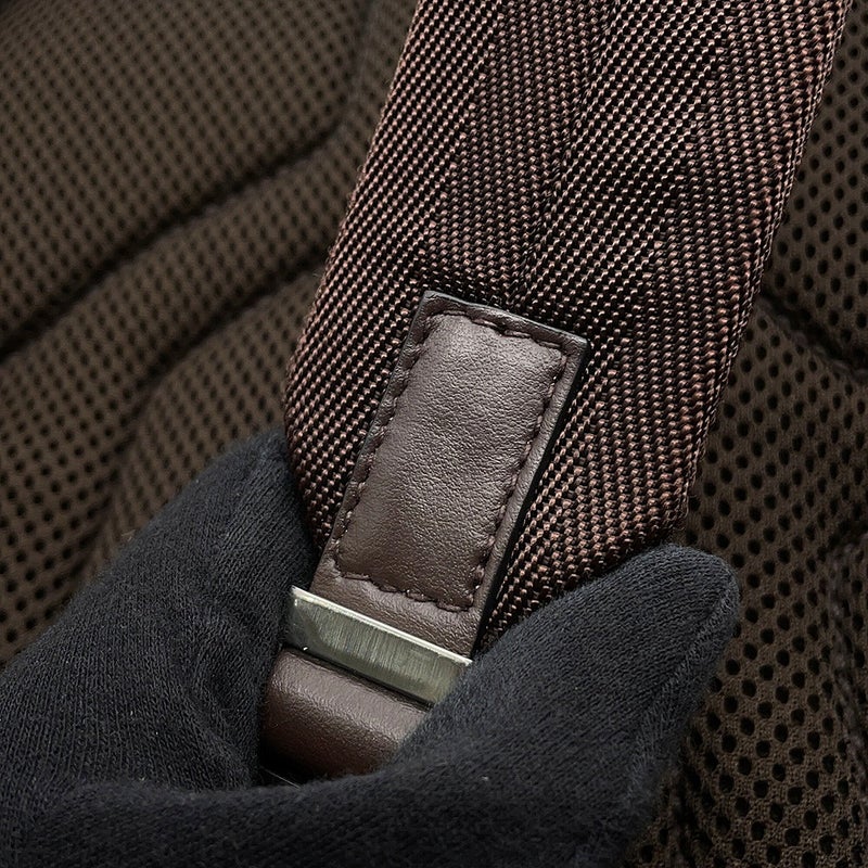プラダ リュック トライアングルロゴ ナイロン/レザー 2VZ117 PRADA バッグ バックパック