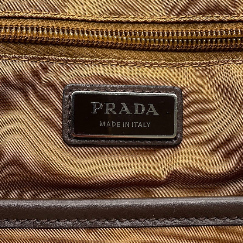 プラダ リュック トライアングルロゴ ナイロン/レザー 2VZ117 PRADA バッグ バックパック