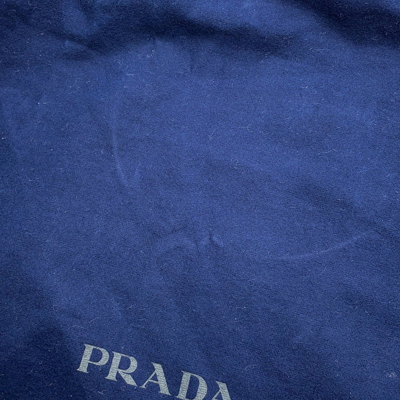 プラダ ボストンバッグ トライアングルロゴ ナイロン/レザー PRADA 2wayショルダーバッグ 黒