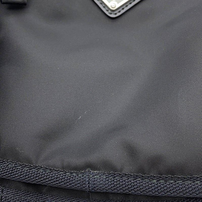 プラダ ボディバッグ トライアングルロゴ セキュリティポーチ ナイロン 1BL018 PRADA ウエストバッグ バッグ 黒