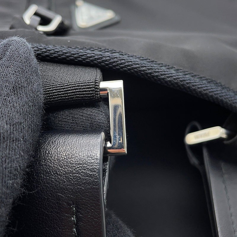 プラダ ボディバッグ トライアングルロゴ セキュリティポーチ ナイロン 1BL018 PRADA ウエストバッグ バッグ 黒