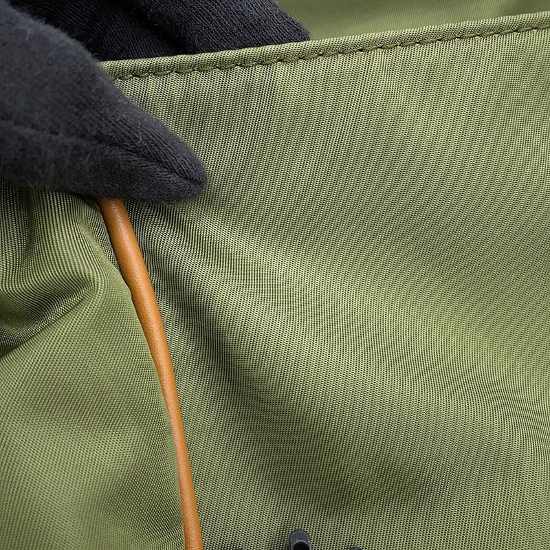 プラダ ショルダーバッグ Re-Nylon xサフィアーノ ミディアム ナイロン/レザー 2VD066 PRADA
