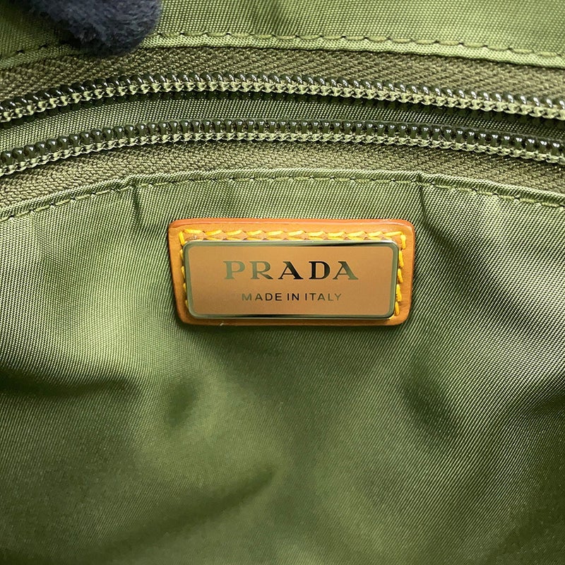 プラダ ショルダーバッグ Re-Nylon xサフィアーノ ミディアム ナイロン/レザー 2VD066 PRADA
