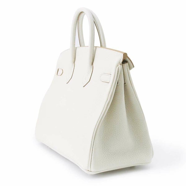 エルメス バーキン25 グリスペール/シルバー金具 トゴ B刻印 HERMES Birkin ハンドバッグ