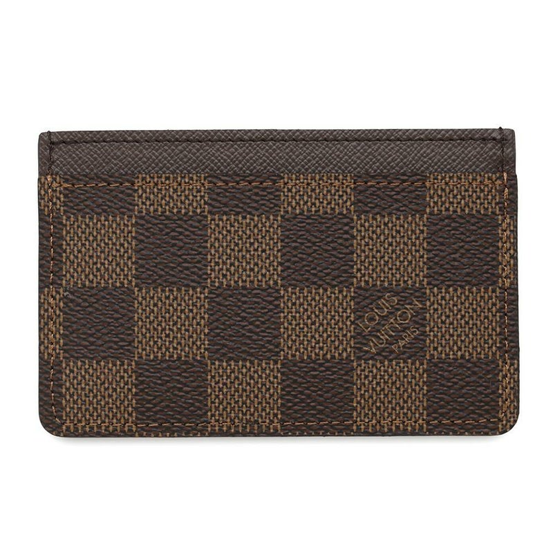 ルイヴィトン カードケース ダミエ・エベヌ ポルト カルト・サーンプル N61722 LOUIS VUITTON  名刺入れ パスケース