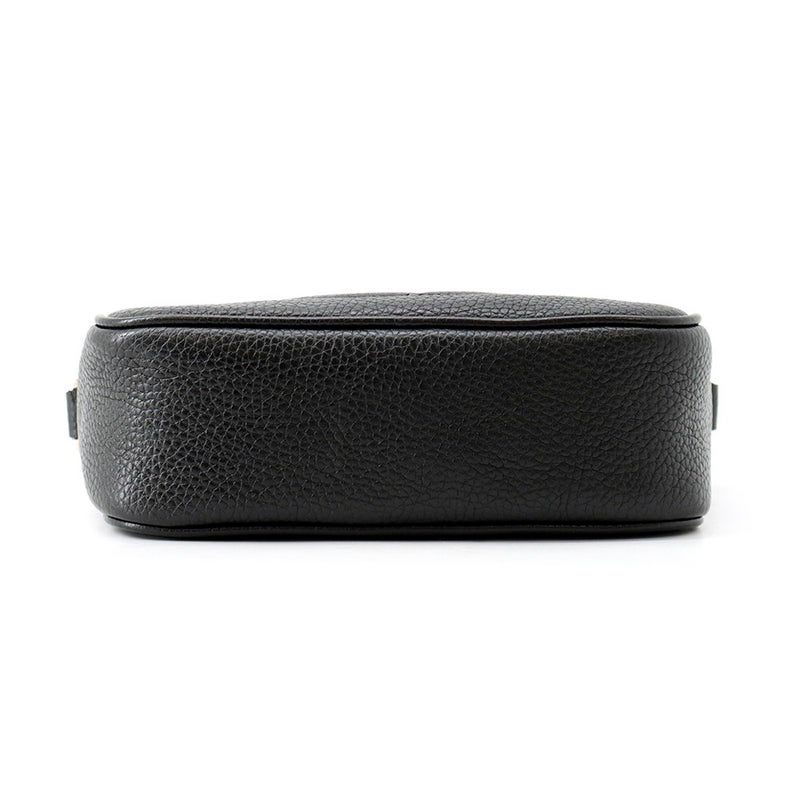 グッチ ショルダーバッグ インターロッキングG ソーホー ディスコバッグ スモール レザー 347994 GUCCI 黒 タッセル