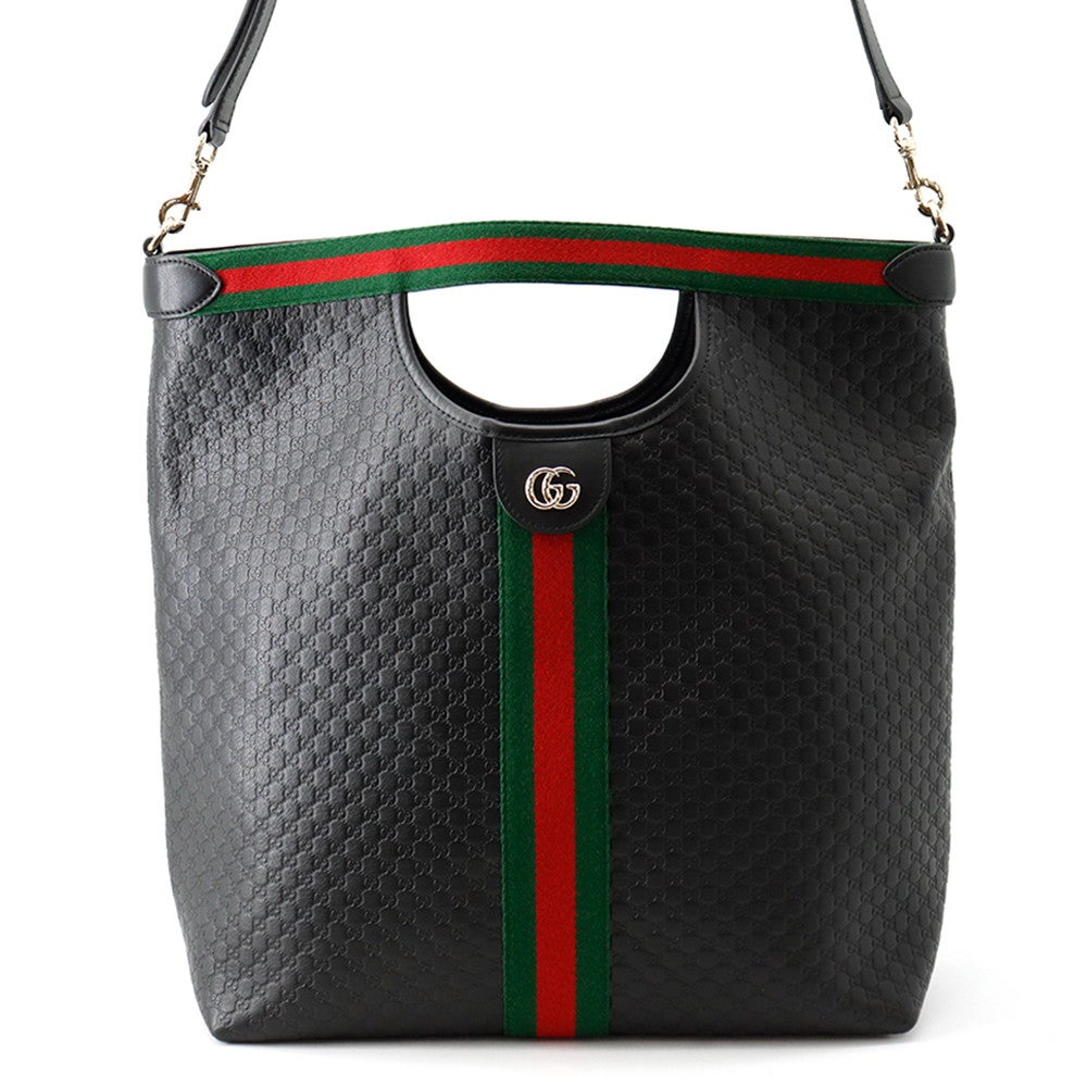 GUCCI グッチ バンブー ブラック キャンバ112525トートバッグ グッチ トートバッグ オフィディア GGエンボス レザー 865452 GUCCI