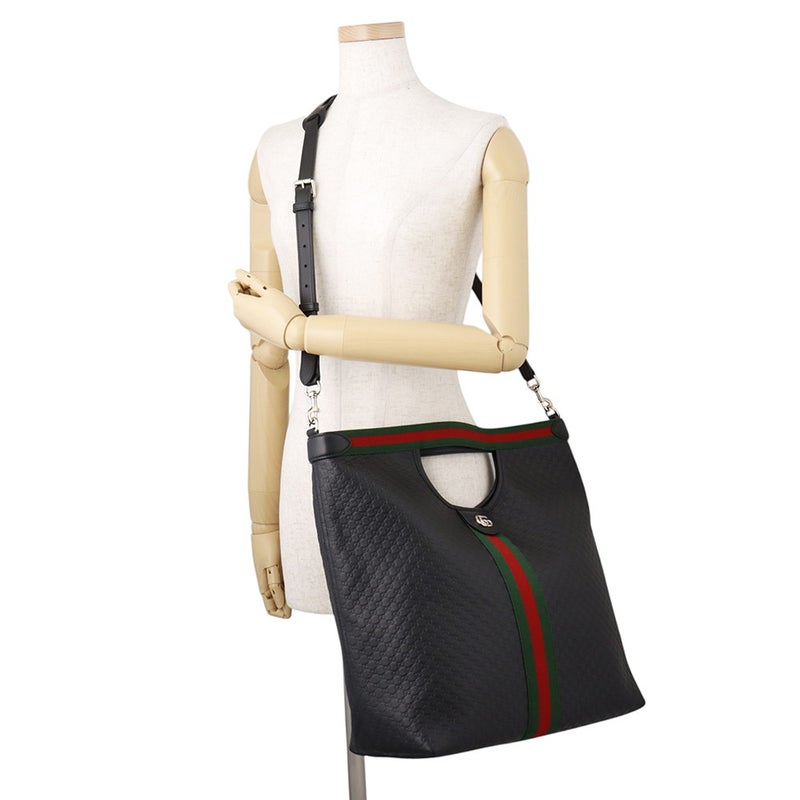 グッチ トートバッグ オフィディア GGエンボス レザー 865452 GUCCI ウェブ 日本限定 黒