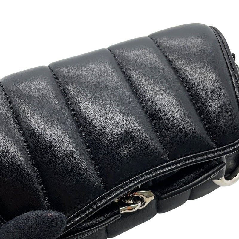 グッチ ハンドバッグ ホースビット スモール レザー 764339 GUCCI 2way 黒