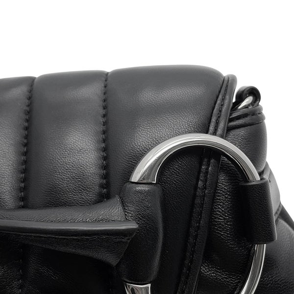グッチ ハンドバッグ ホースビット スモール レザー 764339 GUCCI 2way 黒