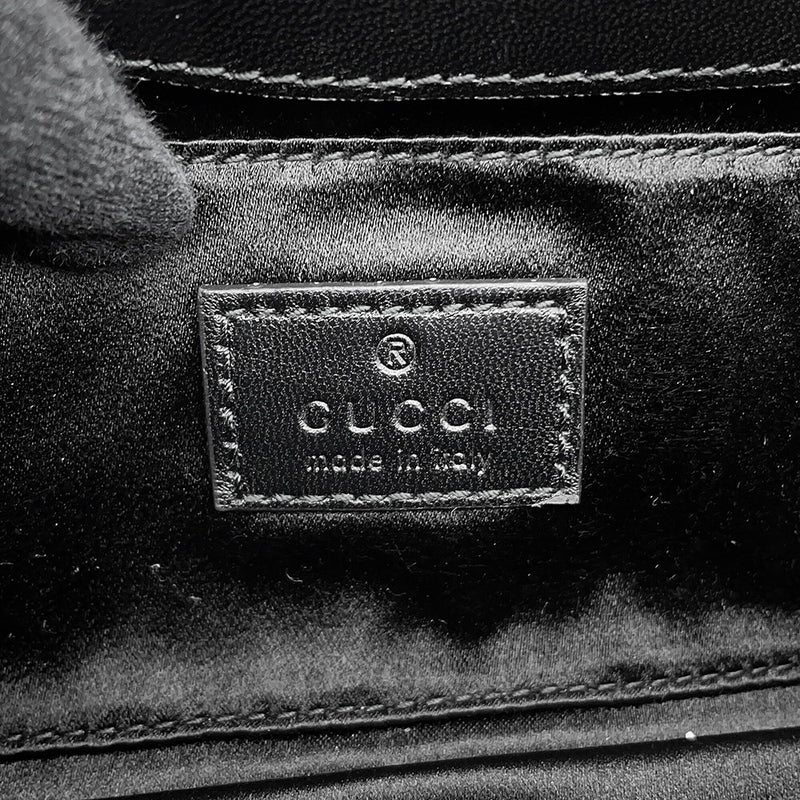 グッチ ハンドバッグ ホースビット スモール レザー 764339 GUCCI 2way 黒