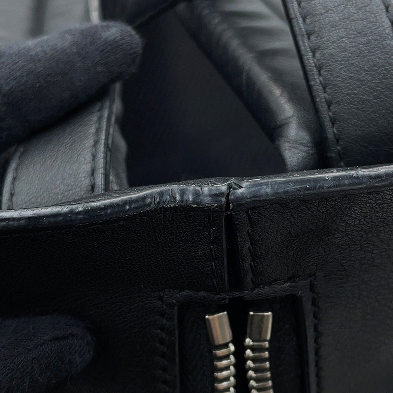 ロエベ リュック コンバーチブル レザー B777W36X03 LOEWE バックパック バッグ 黒