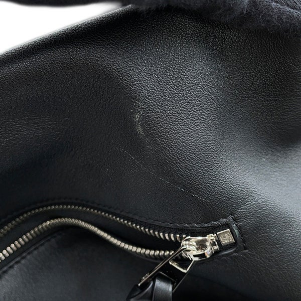 ロエベ リュック コンバーチブル レザー B777W36X03 LOEWE バックパック バッグ 黒
