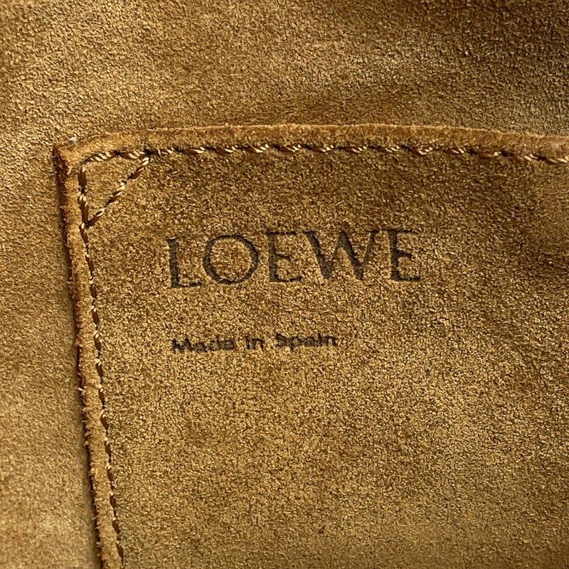 ロエベ ハンドバッグ バルーンショルダー スモール キャンバス/レザー A710C31X02 LOEWE 2wayショルダーバッグ