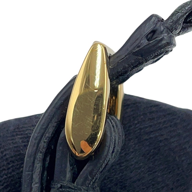 グッチ ブレスレット ロゴ レザー サイズS 684631 GUCCI アクセサリー 黒