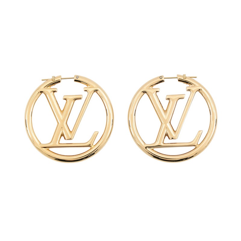 ルイヴィトン ピアス フープ ルイーズ メタル M64288 LOUIS VUITTON アクセサリー