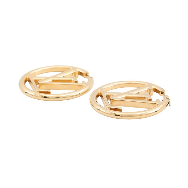 ルイヴィトン ピアス フープ ルイーズ メタル M64288 LOUIS VUITTON アクセサリー