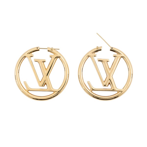 ルイヴィトン ピアス フープ ルイーズ メタル M64288 LOUIS VUITTON アクセサリー