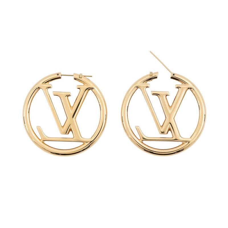 ルイヴィトン ピアス フープ ルイーズ メタル M64288 LOUIS VUITTON アクセサリー