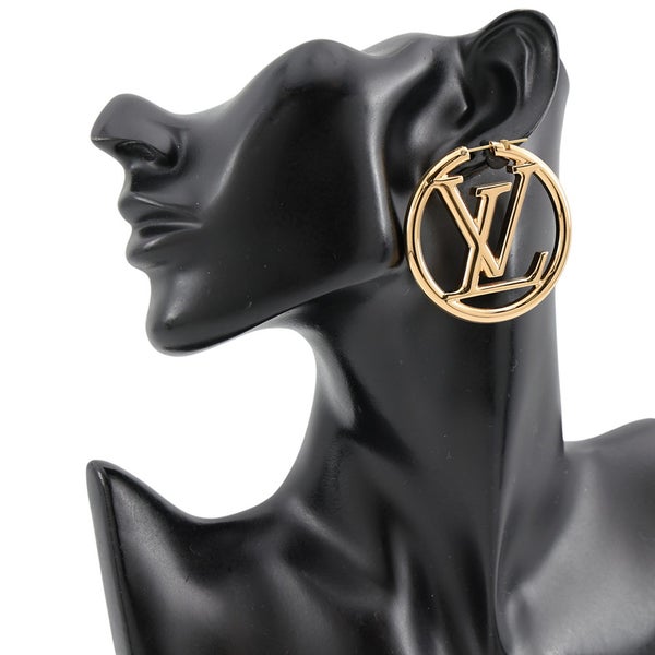 ルイヴィトン ピアス フープ ルイーズ メタル M64288 LOUIS VUITTON アクセサリー