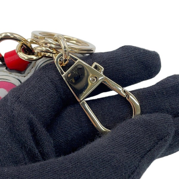 グッチ キーホルダー GGスプリーム プレイフル ハート レザー 842695 GUCCI チャーム