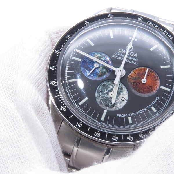 オメガ スピードマスター プロフェッショナル フロム ムーン トゥ マーズ 3577.50.00 OMEGA 腕時計 黒文字盤