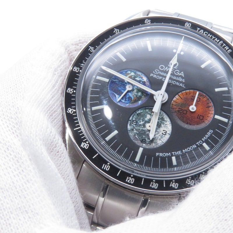 オメガ スピードマスター プロフェッショナル フロム ムーン トゥ マーズ 3577.50.00 OMEGA 腕時計 黒文字盤