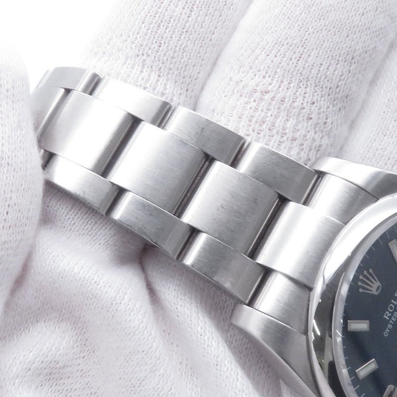 ロレックス オイスターパーペチュアル34 ランダムシリアル ルーレット 114200 ROLEX 腕時計 ブルー文字盤