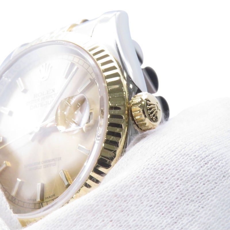 ロレックス デイトジャスト Z番 SS/K18YG 116233 ROLEX 腕時計 シャンパン文字盤