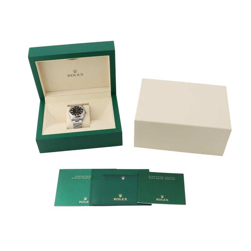 ロレックス オイスターパーペチュアル36 ランダムシリアル ルーレット 126000 ROLEX 腕時計 黒文字盤