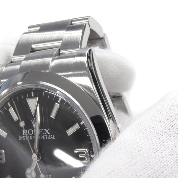ロレックス エクスプローラー1 ランダムシリアル ルーレット 214270 ROLEX 腕時計 黒文字盤