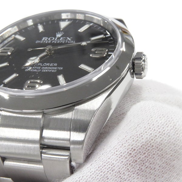 ロレックス エクスプローラー1 ランダムシリアル ルーレット 214270 ROLEX 腕時計 黒文字盤