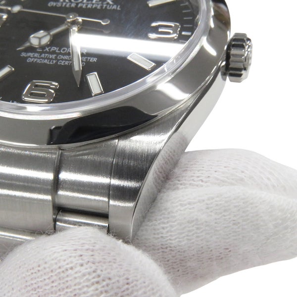 ロレックス エクスプローラー1 ランダムシリアル ルーレット 214270 ROLEX 腕時計 黒文字盤
