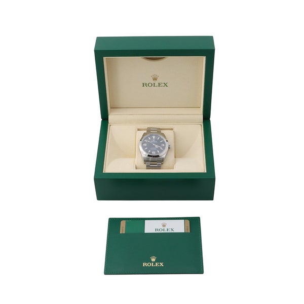 ロレックス エクスプローラー1 ランダムシリアル ルーレット 214270 ROLEX 腕時計 黒文字盤