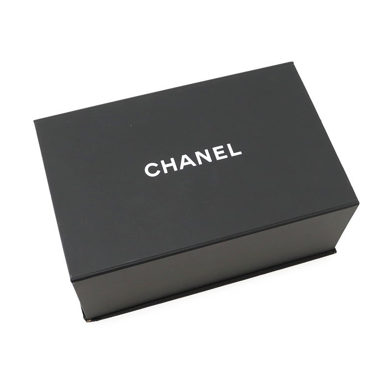 シャネル チェーンショルダーバッグ Vステッチ シェブロン 2.55 ミニ エイジドカーフレザー AS0874 CHANEL 黒