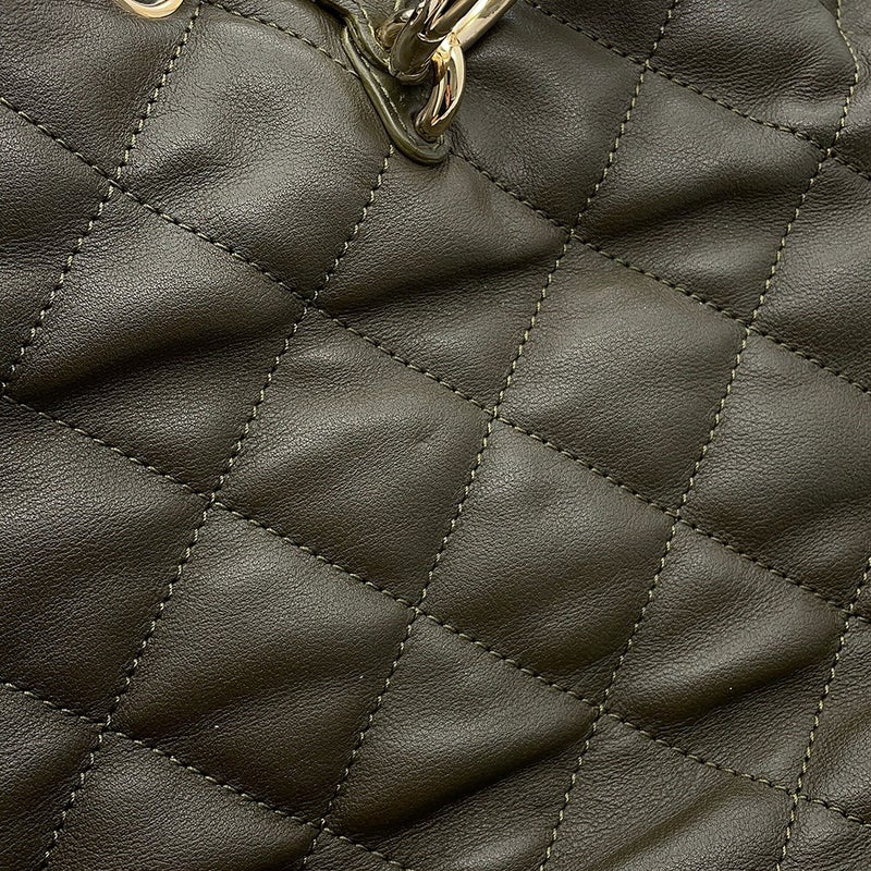 シャネル リュック ココマーク マトラッセ バックパック ドローストリング ダブルポケット レザー AS4342 CHANEL