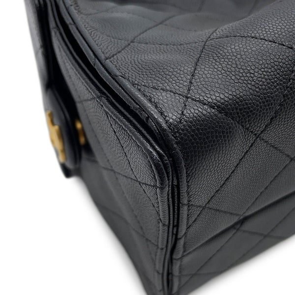 シャネル チェーンショルダーバッグ ココマーク CHANEL 25 スモール キャビアスキン AS5293 CHANEL 黒
